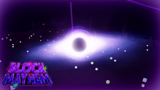 Block Mayhem artwork showing a blackhole.