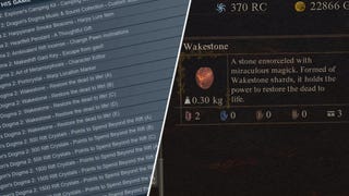 A list of MTX in DD2 as well as an image of a Riftstone.